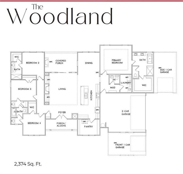 2D floor plan layout of this home in , Monroe, GA (Image 5).