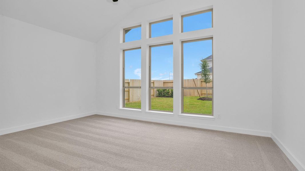 Spacious, unfurnished interior of a new home in Legacy Prairie at Katy Court, Katy (Image 11).