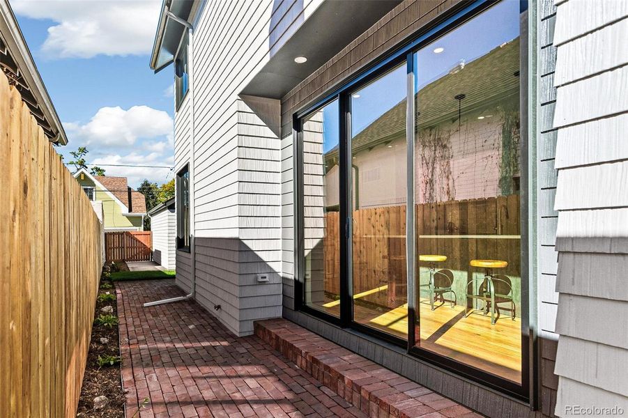 Exterior details and patio area of a home in , Denver (Image 27).
