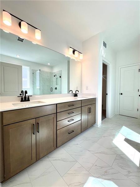 Furnished interior view inside a new home in Hillside Manor, Powder Springs (Image 5).