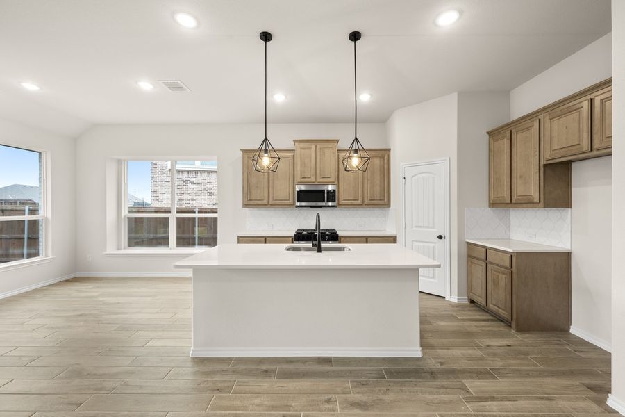Furnished interior view inside a new home in Silo Mills - Select Series, Joshua (Image 5).