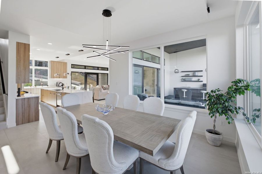 Furnished interior view inside a new home in , San Antonio (Image 41).