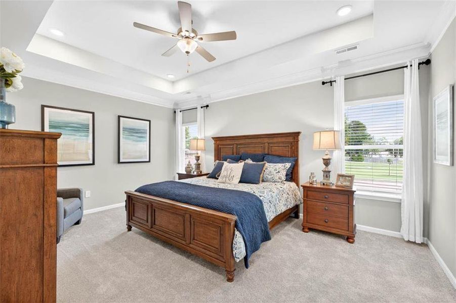 Furnished interior view inside a new home in Laurel Ridge, Rock Spring (Image 20). Furnished interior view inside a new home in Laurel Ridge, Rock Spring (Image 20).