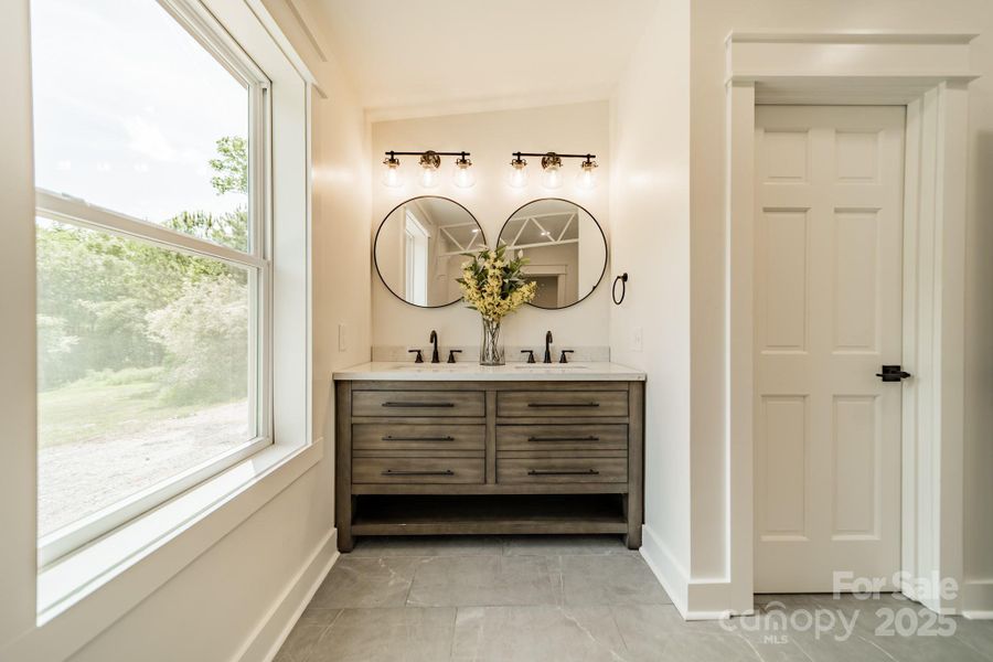 Furnished interior view inside a new home in , Fort Mill (Image 29). Furnished interior view inside a new home in , Fort Mill (Image 29).