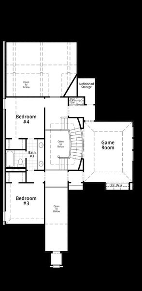 Upstairs Floor Plan Upstairs Floor Plan