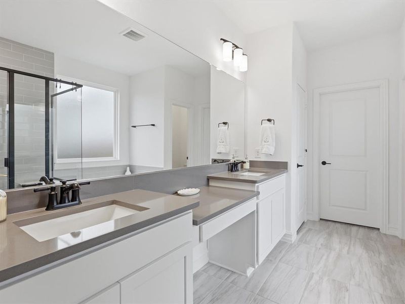 Furnished interior view inside a new home in , McKinney (Image 19).