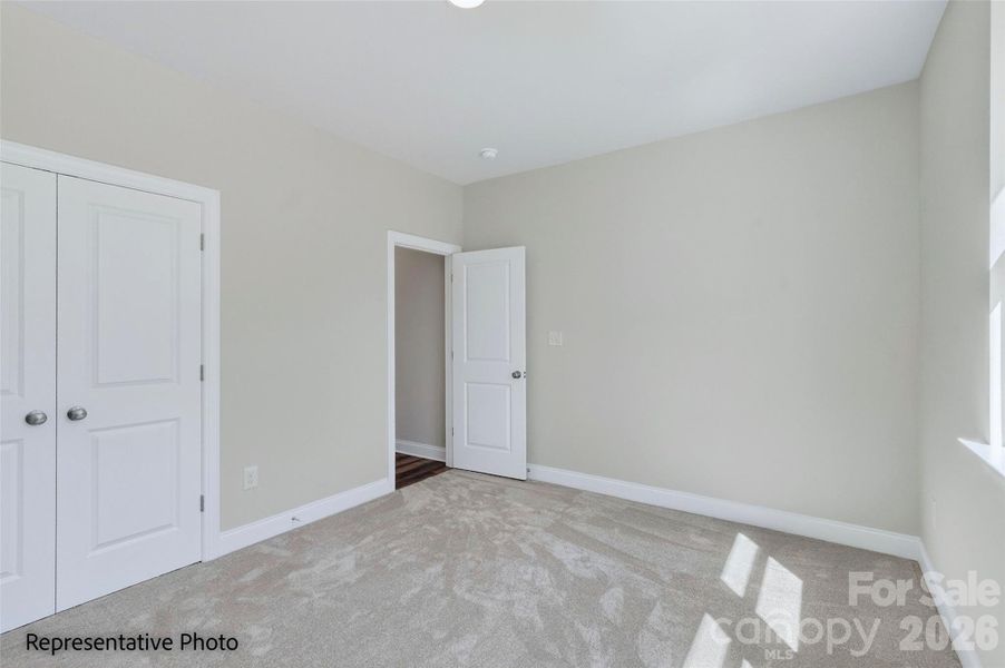 Representative Photo. Secondary Bedroom