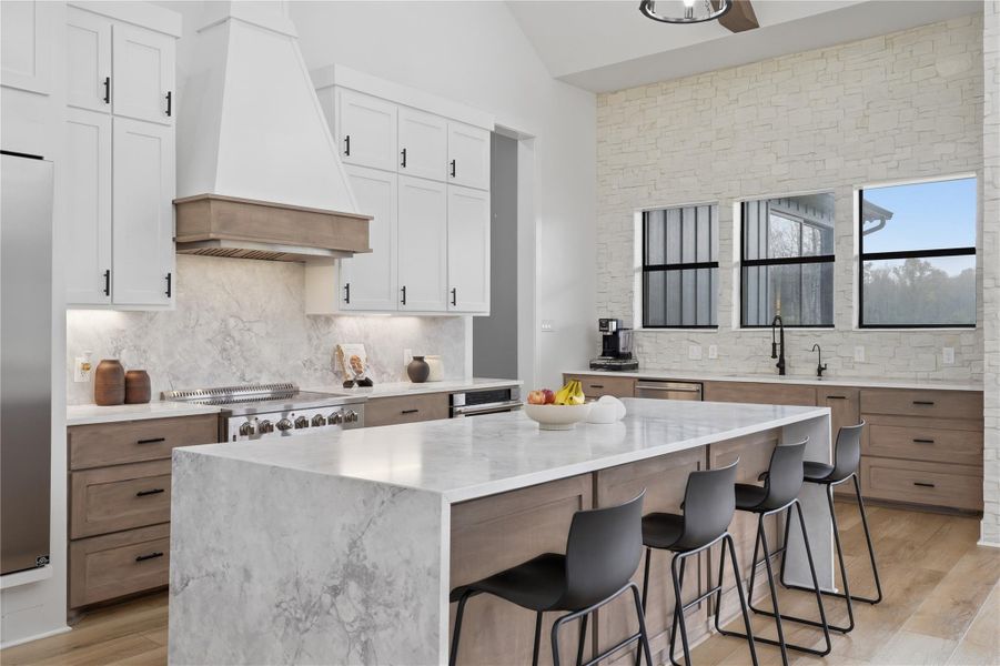 Furnished interior view inside a new home in , Willis (Image 35).