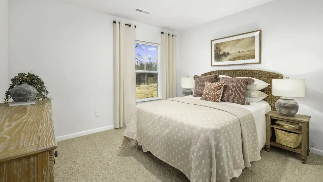 Furnished interior view inside a new home in Quail Haven, Winston-Salem (Image 27).