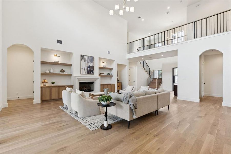 Furnished interior view inside a new home in , Dallas (Image 25).