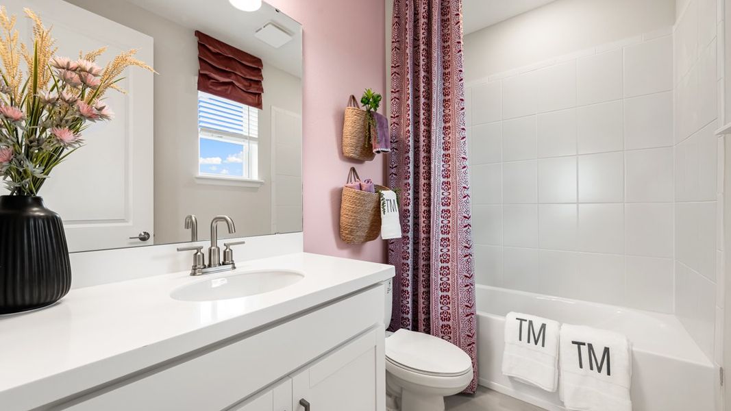 Representative furnished interior of a home built from the Anastasia by Taylor Morrison in Firethorn, Parrish (Image 27).