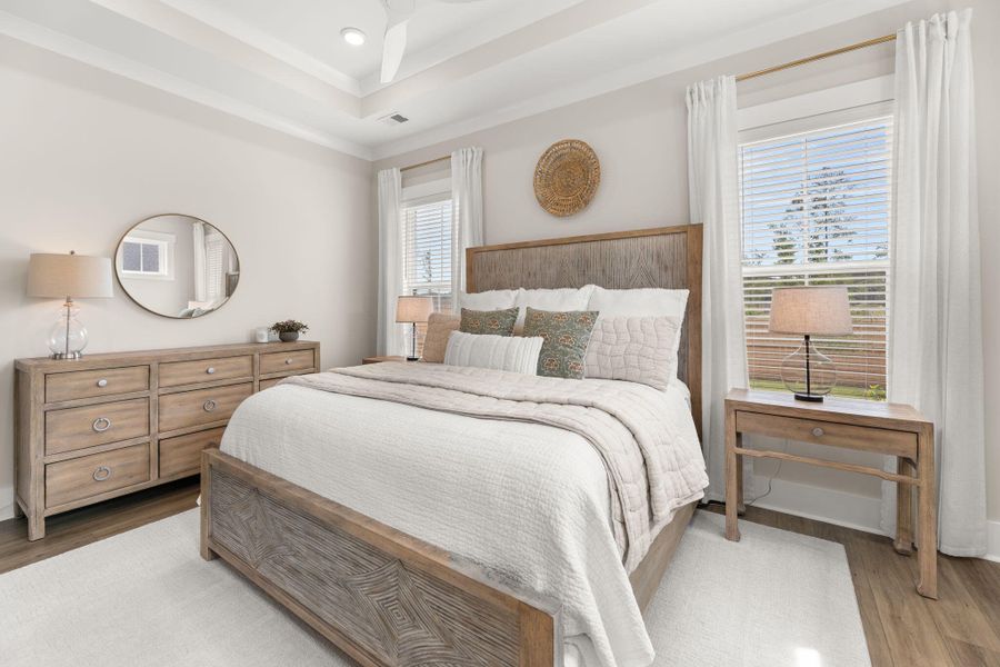 Furnished interior view inside a new home in Midtown at Nexton, Summerville (Image 17).