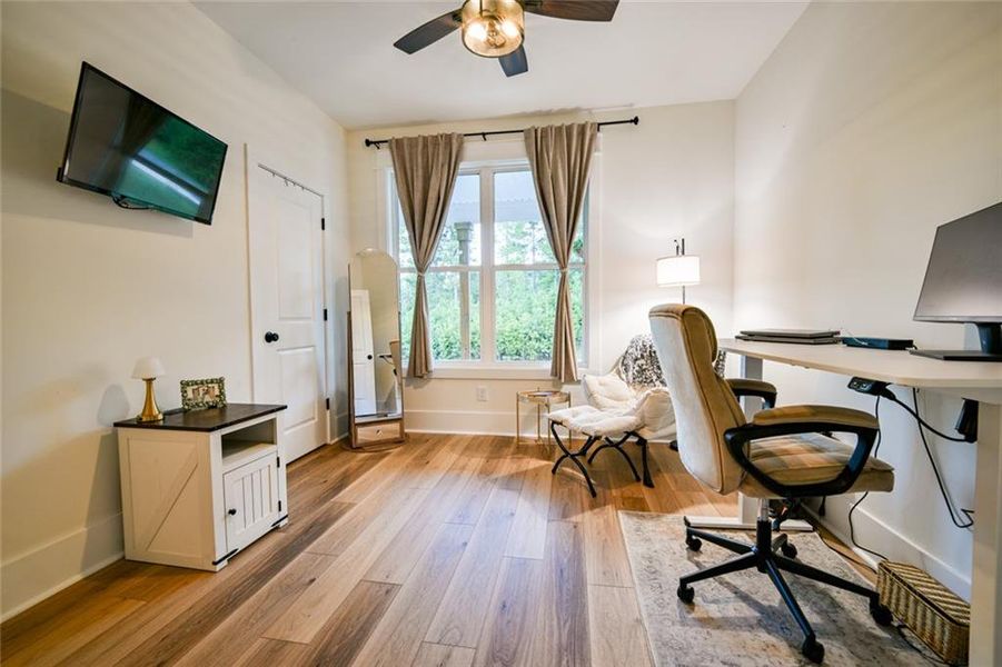 Furnished interior view inside a new home in , Monticello (Image 66).