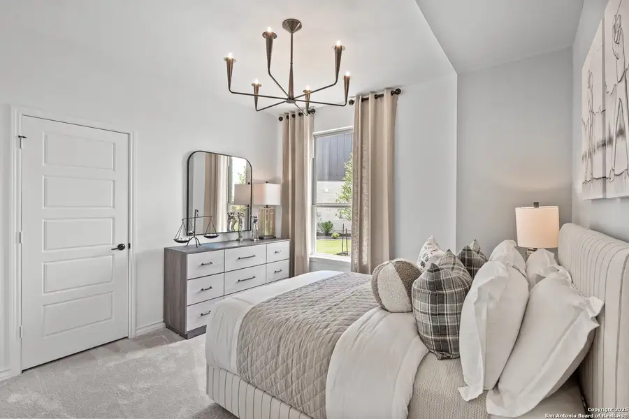 Furnished interior view inside a new home in Dove Song, Marion (Image 7).