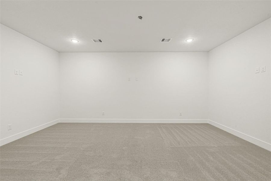 a view of the large media room a view of the large media room