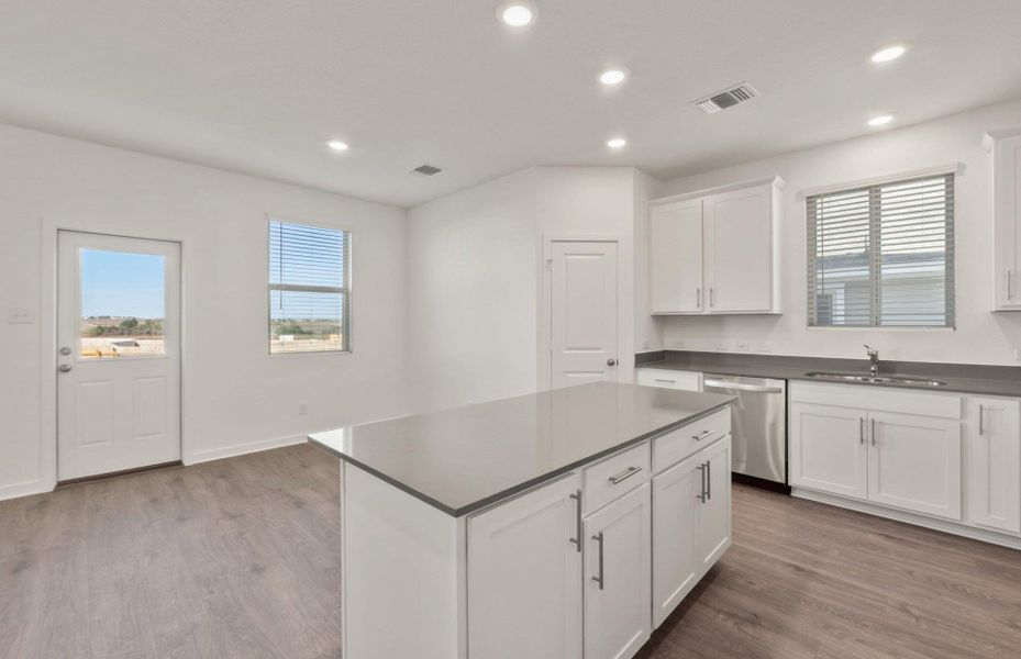 Furnished interior view inside a new home in Sonterra, Jarrell (Image 8).