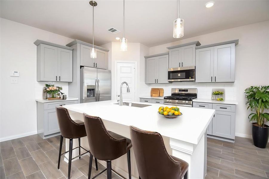 Discover the heart of the home, a gorgeous kitchen. Discover the heart of the home, a gorgeous kitchen.