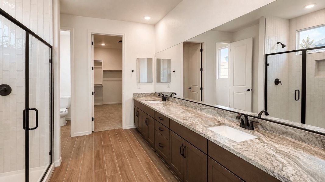 Furnished interior view inside a new home in The Ridge at Sienna Hills, Buckeye (Image 5).