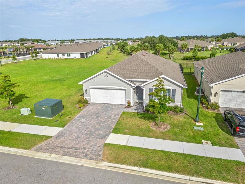 Front exterior of a new home in , North Port, FL, highlighting curb appeal (Image 22).
