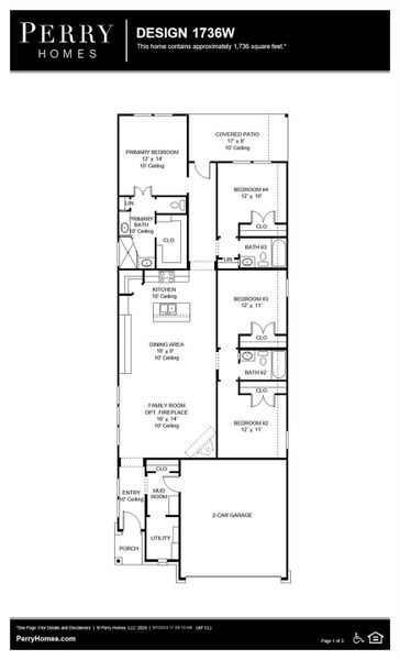 View of room layout