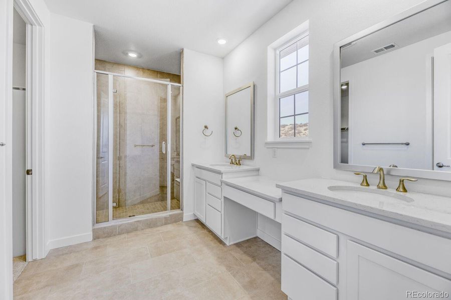 Furnished interior view inside a new home in Macanta: The Grand Collection, Castle Rock (Image 6).