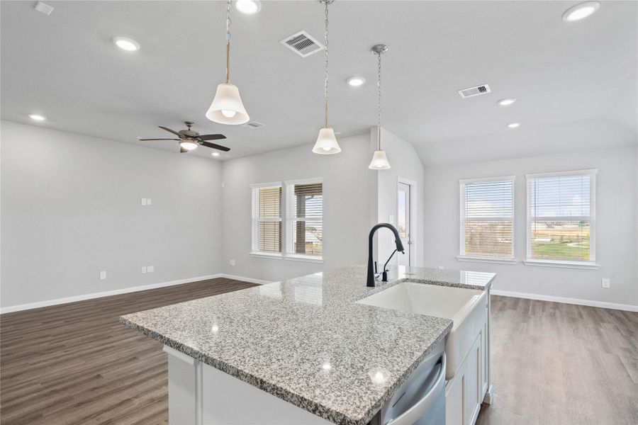 Furnished interior view inside a new home in Montgomery Ridge, Montgomery (Image 12).