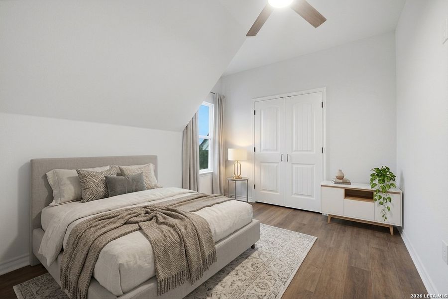 Furnished interior view inside a new home in , San Antonio (Image 14).