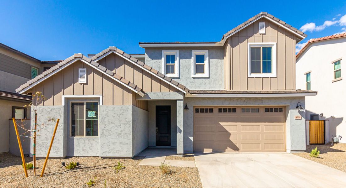 Lot 71 | Exterior of home | Holden | Rev at Eastmark | Mesa, AZ | Landsea Homes