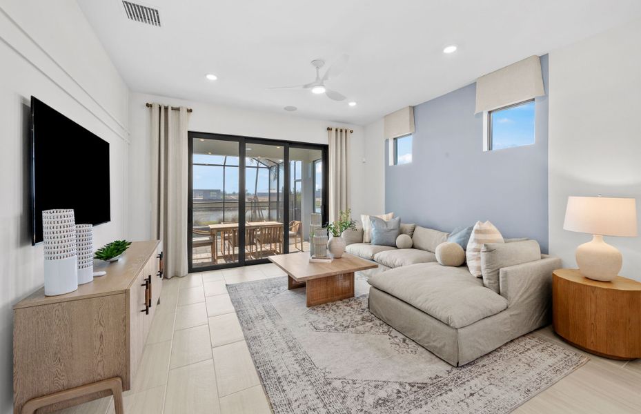 Representative furnished interior of a home built from the Contour by Del Webb in Del Webb Catalina, Lakewood Ranch (Image 36). Representative furnished interior of a home built from the Contour by Del Webb in Del Webb Catalina, Lakewood Ranch (Image 36).