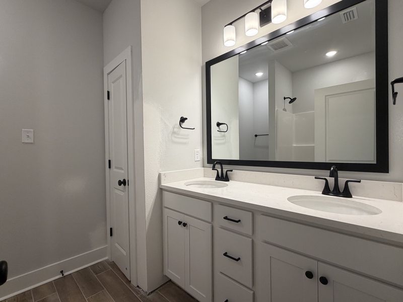 Furnished interior view inside a new home in Natureview, Freeport (Image 10).