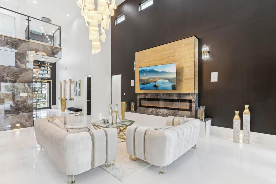 Furnished interior view inside a new home in , Houston (Image 14).