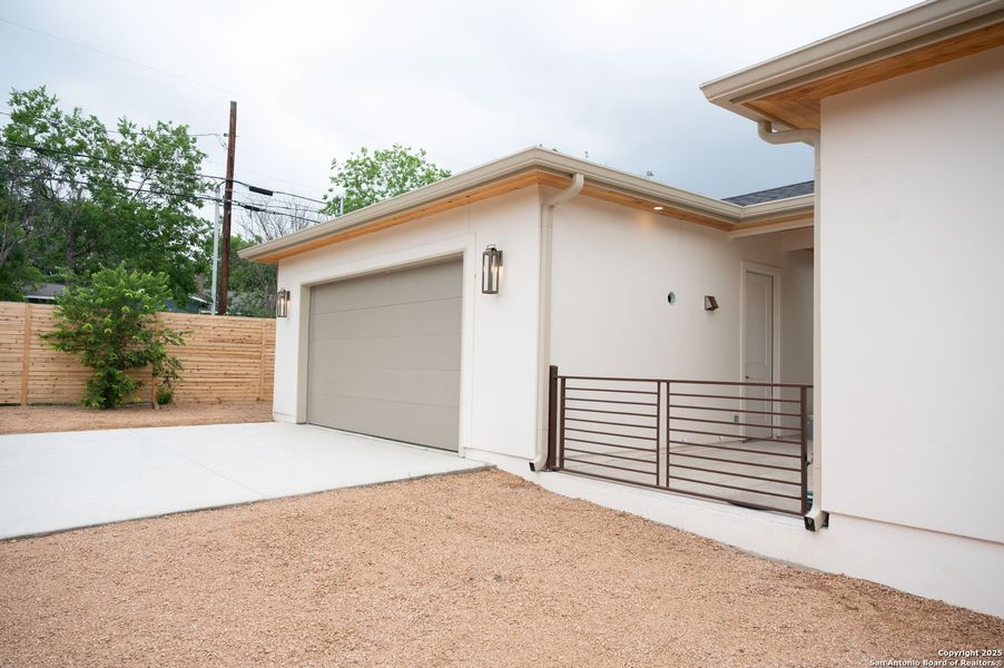 Exterior details and patio area of a home in , Terrell Hills (Image 31). Exterior details and patio area of a home in , Terrell Hills (Image 31).