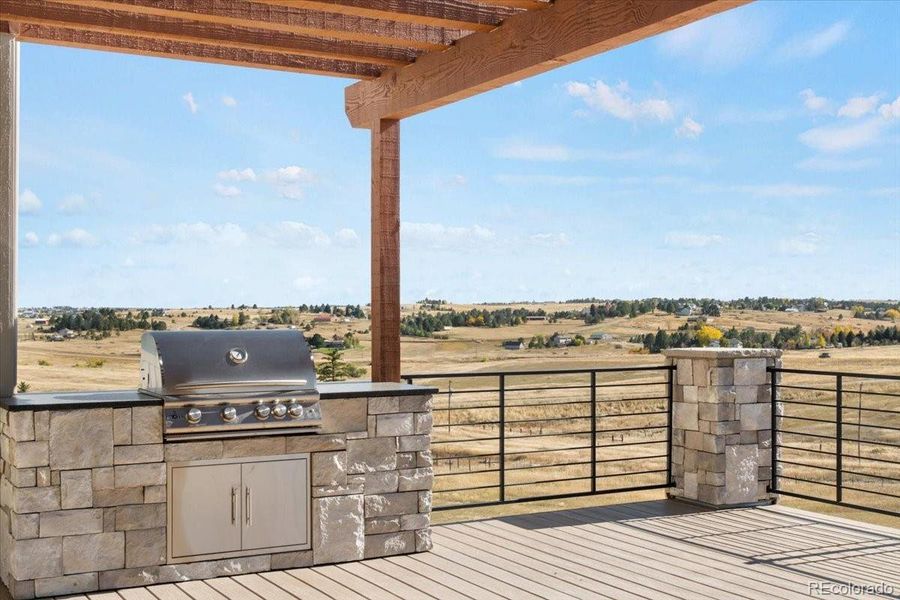 Exterior details and patio area of a home in , Parker (Image 2). Exterior details and patio area of a home in , Parker (Image 2).