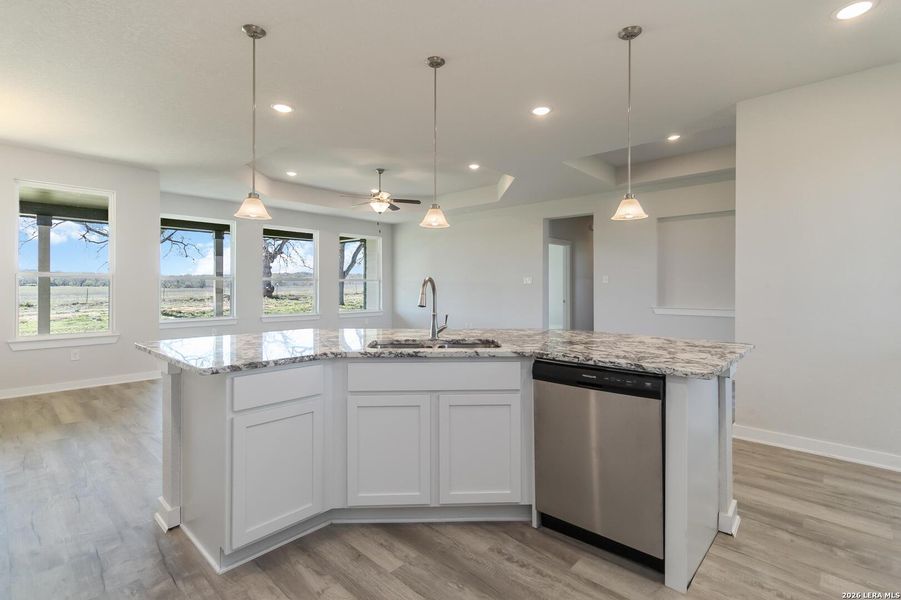 Furnished interior view inside a new home in Lonesome Dove, San Antonio (Image 13). Furnished interior view inside a new home in Lonesome Dove, San Antonio (Image 13).