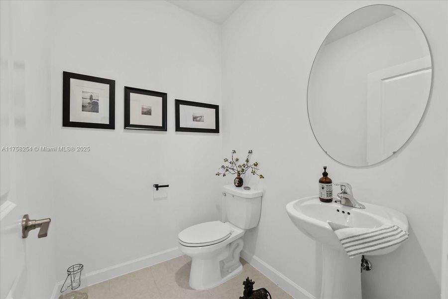 Furnished interior view inside a new home in , Miami (Image 7).