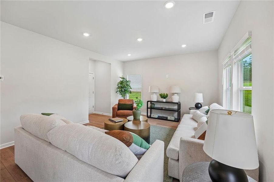 Furnished interior view inside a new home in Manning Mill, Adairsville (Image 11).
