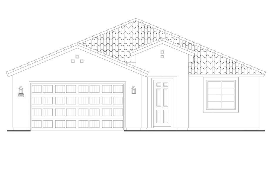 Representative rendering of the exterior for the Sanctuary by Del Webb (Image 2).