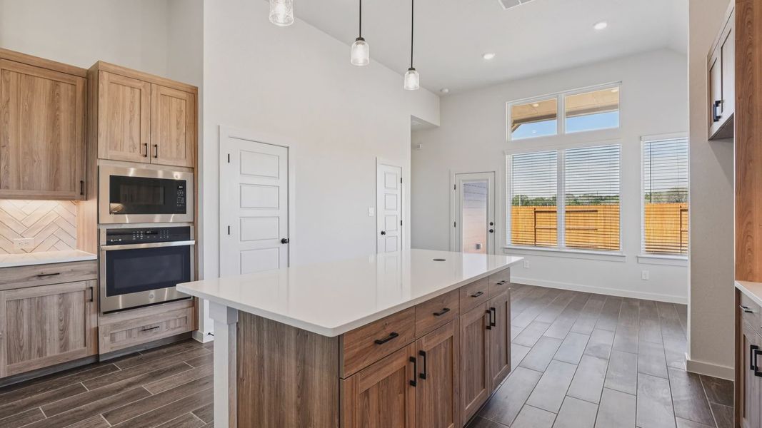 Representative furnished interior of a home built from the Marshall by Chesmar Homes in Stream Waters, Seguin (Image 6). Representative furnished interior of a home built from the Marshall by Chesmar Homes in Stream Waters, Seguin (Image 6).