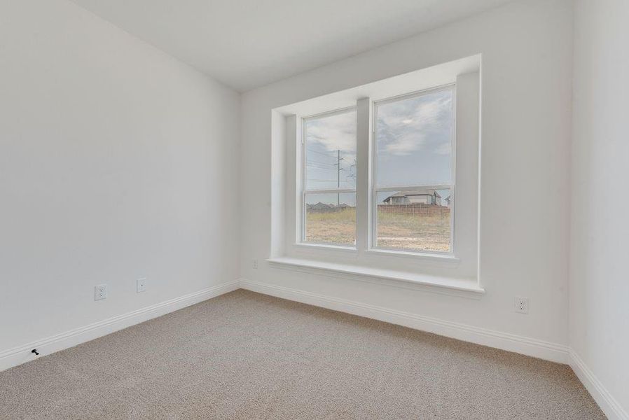 Spacious, unfurnished interior of a new home in Dominion of Pleasant Valley, Wylie (Image 16). Spacious, unfurnished interior of a new home in Dominion of Pleasant Valley, Wylie (Image 16).