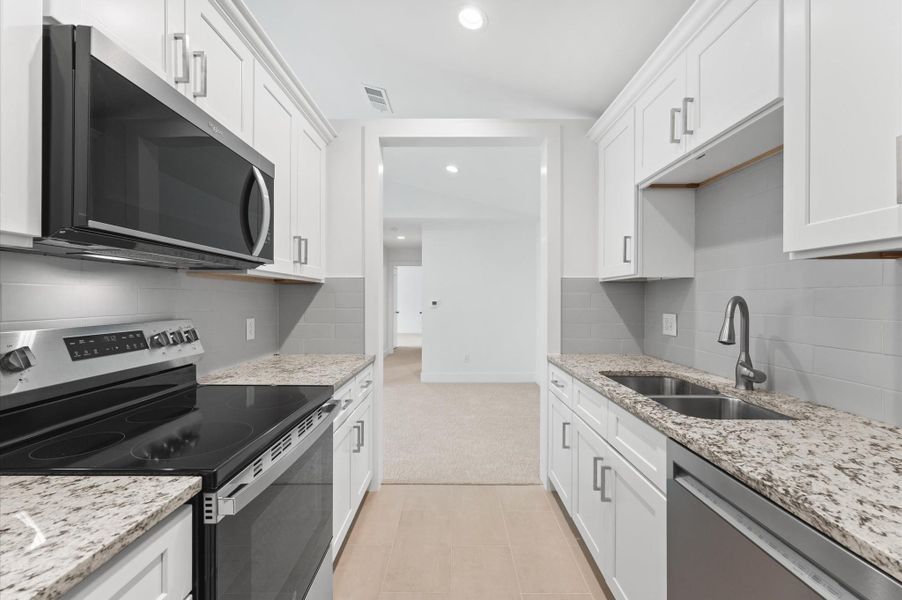 Furnished interior view inside a new home in , Houston (Image 13).