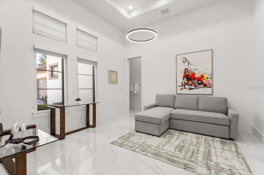 Furnished interior view inside a new home in , Montverde (Image 40).