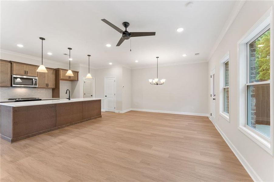 Spacious, unfurnished interior of a new home in Wildwood Place, Powder Springs (Image 19).