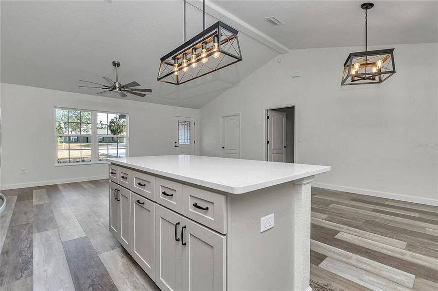 Furnished interior view inside a new home in , Dunnellon (Image 10).