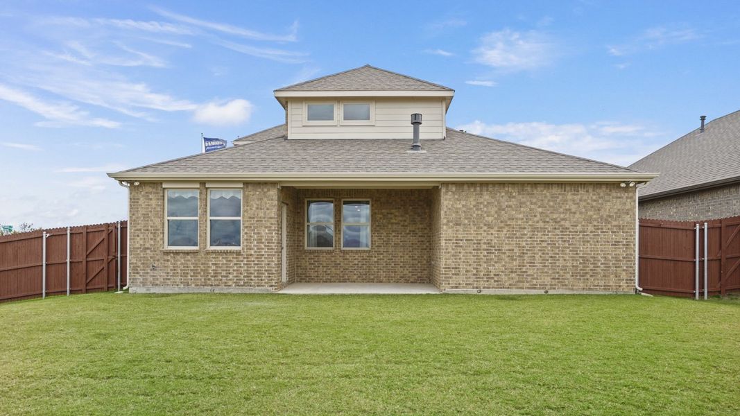 Representative exterior photo of a completed home built from the Galena by D.R. Horton in Lakewood Trails, Forney, TX (Image 19). Representative exterior photo of a completed home built from the Galena by D.R. Horton in Lakewood Trails, Forney, TX (Image 19).