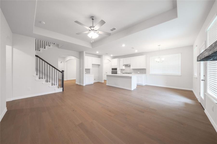 Spacious, unfurnished interior of a new home in Brookville Estates: Brookville, Forney (Image 28). Spacious, unfurnished interior of a new home in Brookville Estates: Brookville, Forney (Image 28).