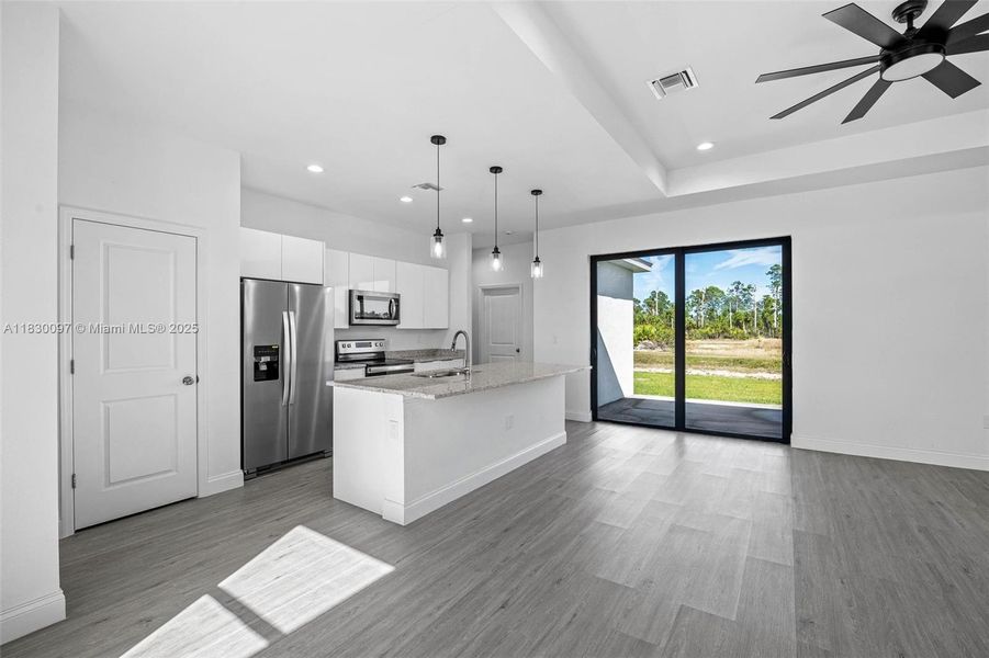 Furnished interior view inside a new home in , Lehigh Acres (Image 12).