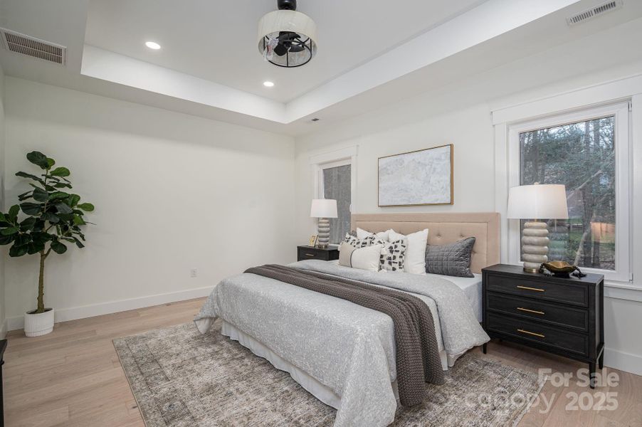Furnished interior view inside a new home in , Hickory (Image 37).