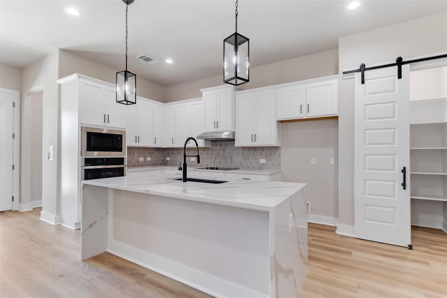 Furnished interior view inside a new home in , Bertram (Image 11).