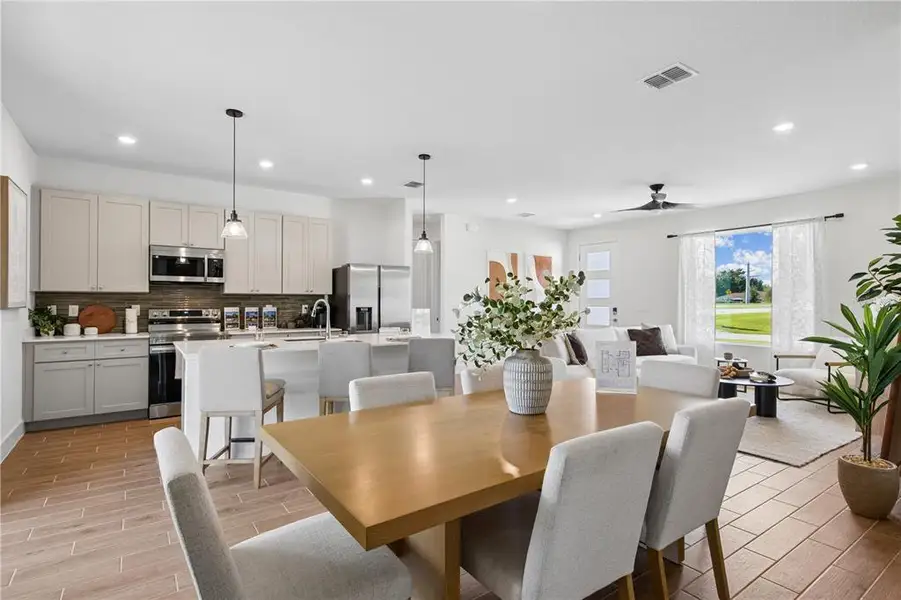 Furnished interior view inside a new home in , Palm Coast (Image 9). Furnished interior view inside a new home in , Palm Coast (Image 9).