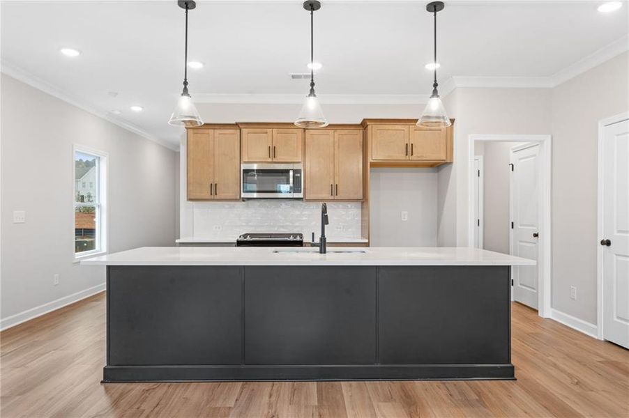 Furnished interior view inside a new home in Cherokee Township, Acworth (Image 9).